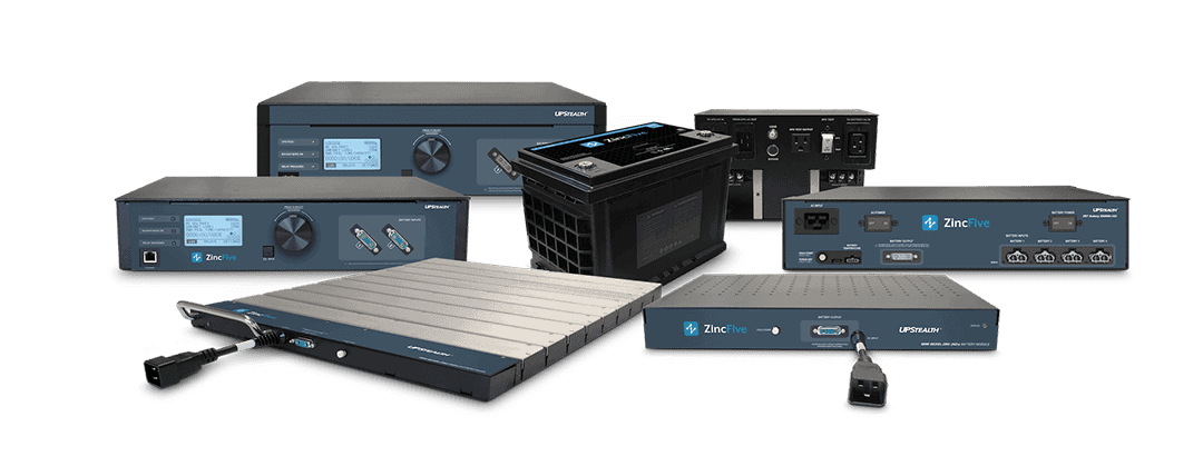 ZincFive nickel-zinc UPS for backing up signalized intersections & ITS.