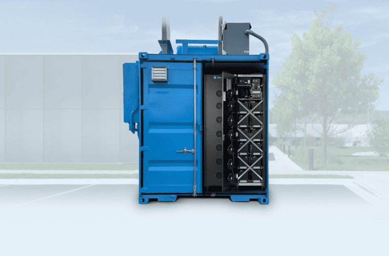 ZincFive Nickel-Zinc battery cabinet is the industry-first integrated distributed energy solution for EV charging, hydrogen fueling, and backup power for the grid and critical assets, including data centers.