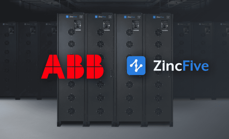 ABB adds ZincFive as an approved supplier