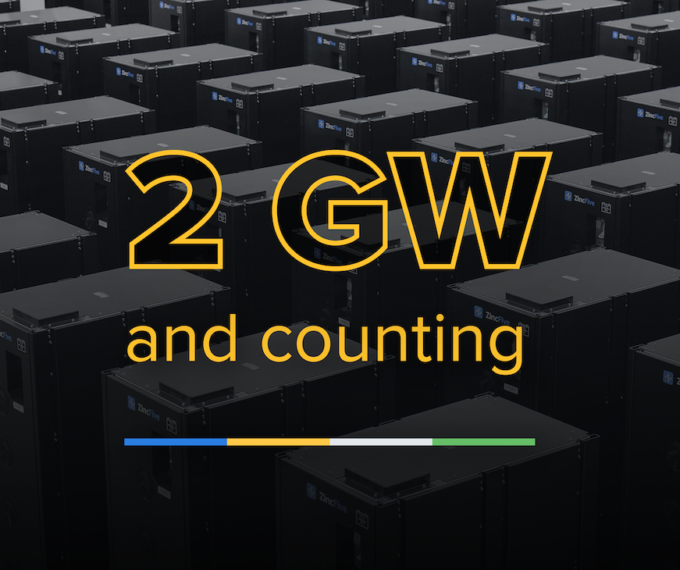 2 GW of nickel-zinc solutions