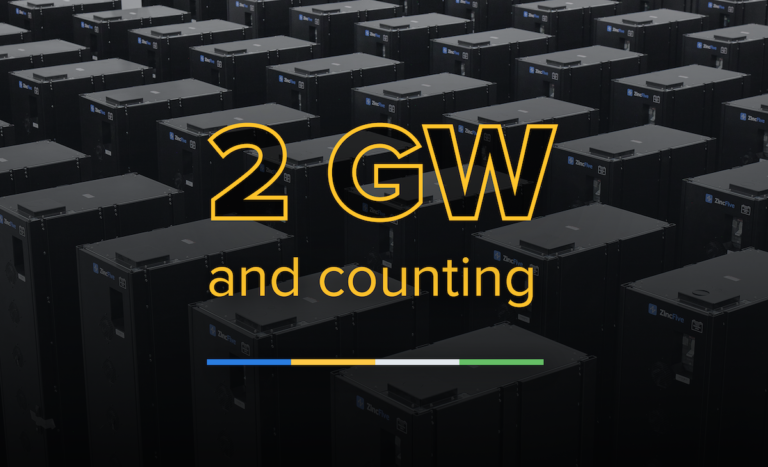 2 GW of nickel-zinc solutions